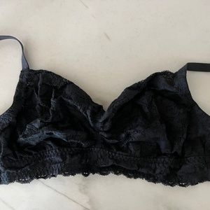 Montelle Intimates Black Lace Bra 34D/E